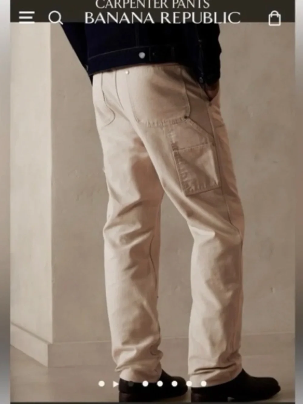 Straight fit Carpenter pants